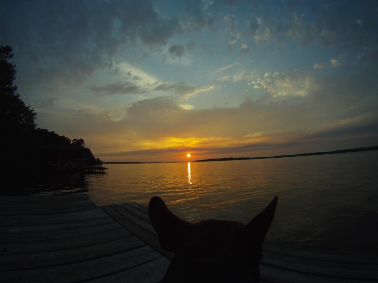 sunset – Cross Lake Shreveport